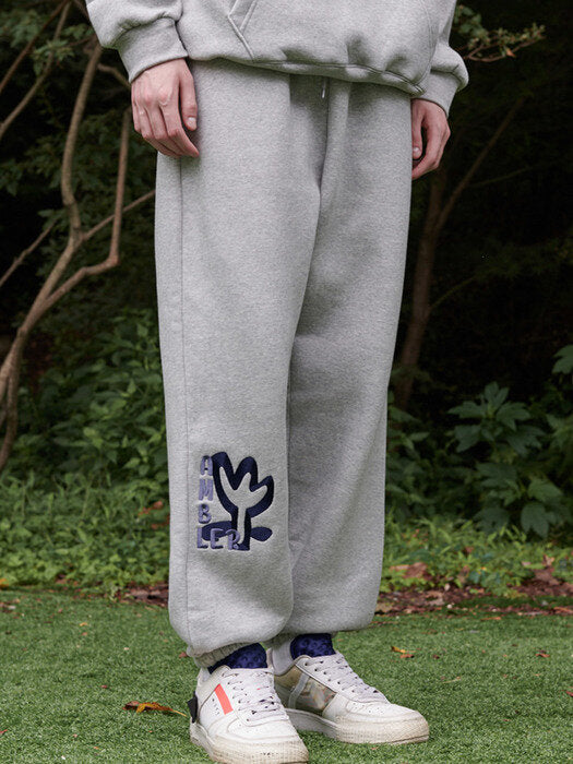 [ambler] Tulip jogger pants AP602 (melange)