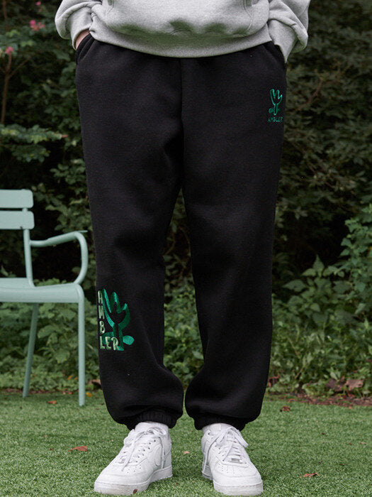 [ambler] Tulip jogger pants AP602 (black)