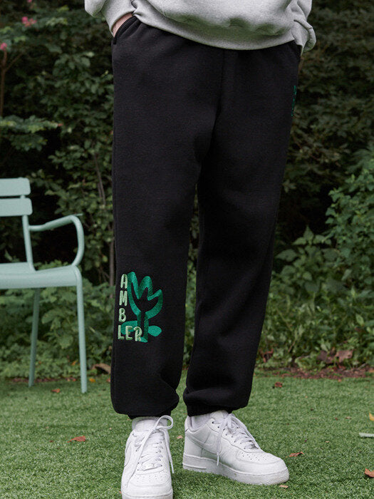 [ambler] Tulip jogger pants AP602 (black)