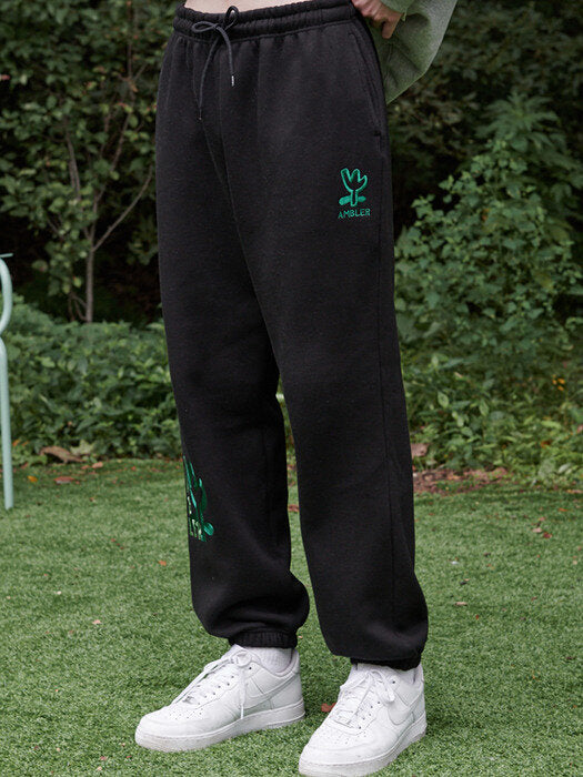 [ambler] Tulip jogger pants AP602 (black)