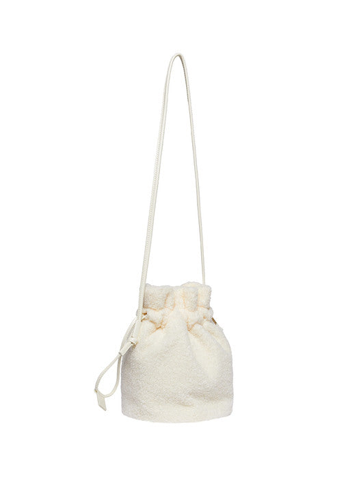 Eenk Hoppi Fabric Bucket bag - Ivory