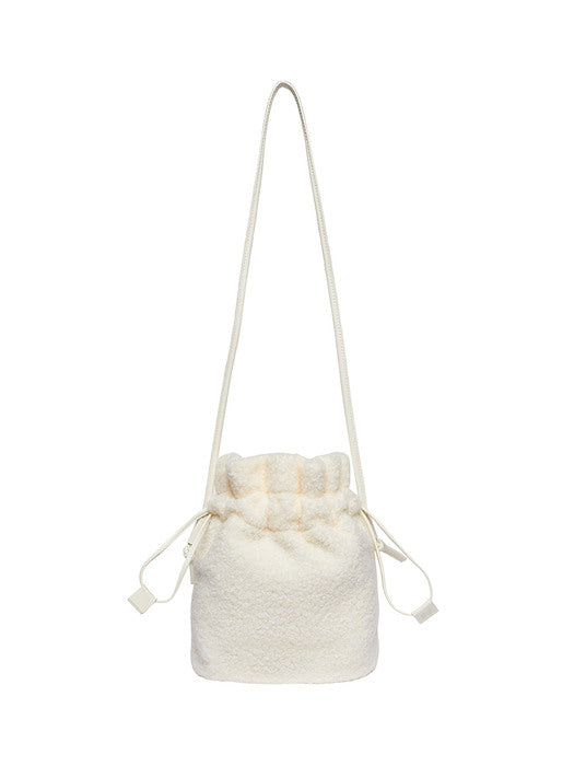 Eenk Hoppi Fabric Bucket bag - Ivory