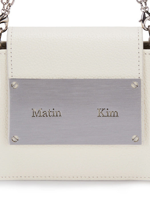 ACCORDION MINI BAG IN IVORY