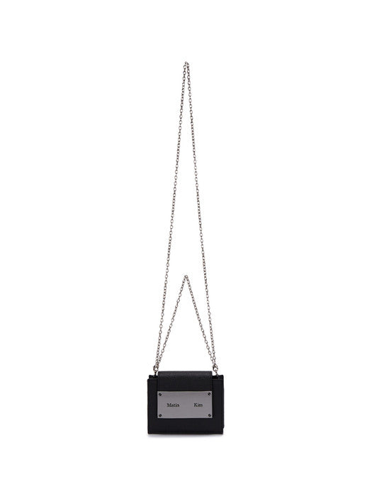 ACCORDION MINI BAG IN BLACK