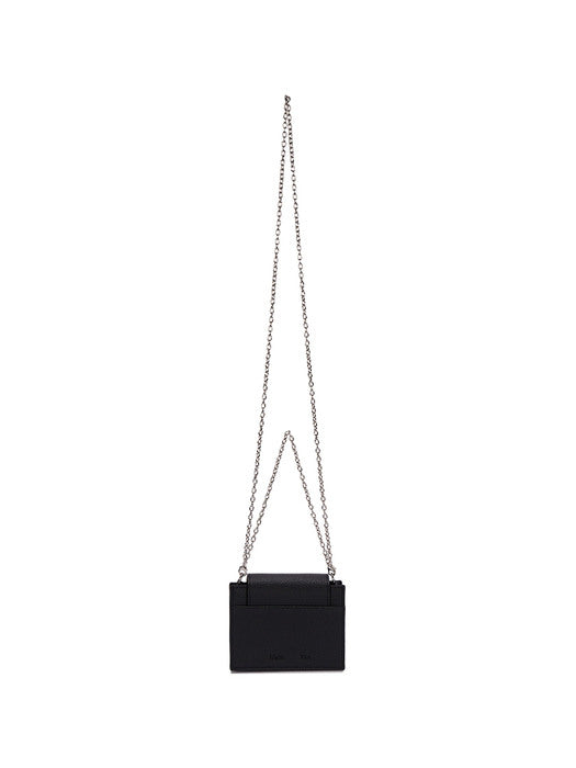 ACCORDION MINI BAG IN BLACK