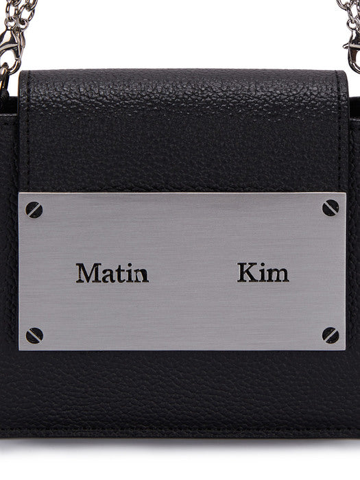 ACCORDION MINI BAG IN BLACK