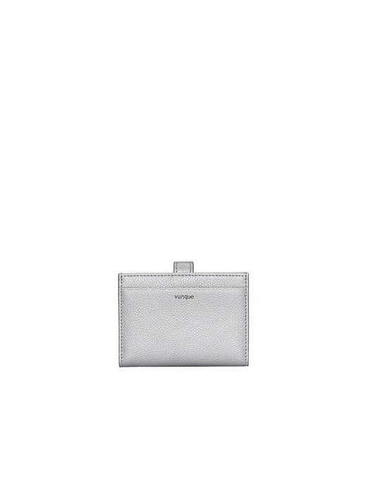 [vunque] Jet Silver Magpie Card Wallet
