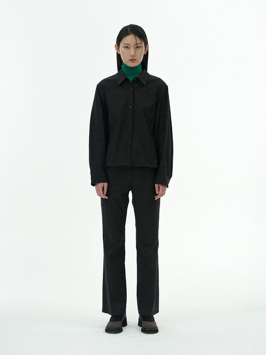 [amomento] CORDUROY FLARED PANTS (2COLORS)