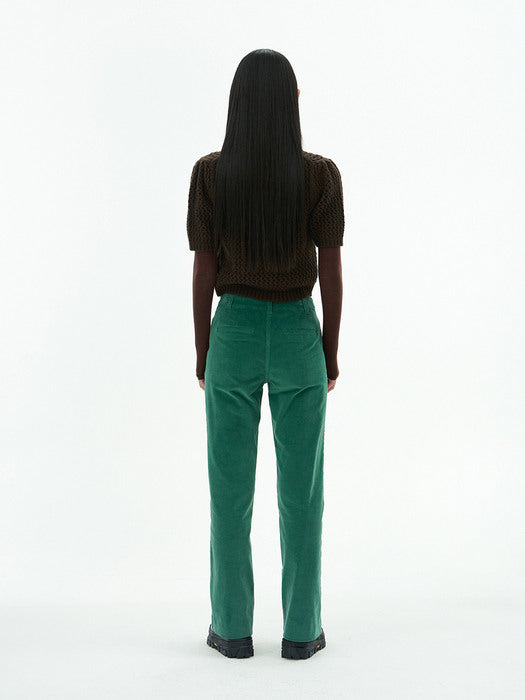 [amomento] CORDUROY FLARED PANTS (2COLORS)