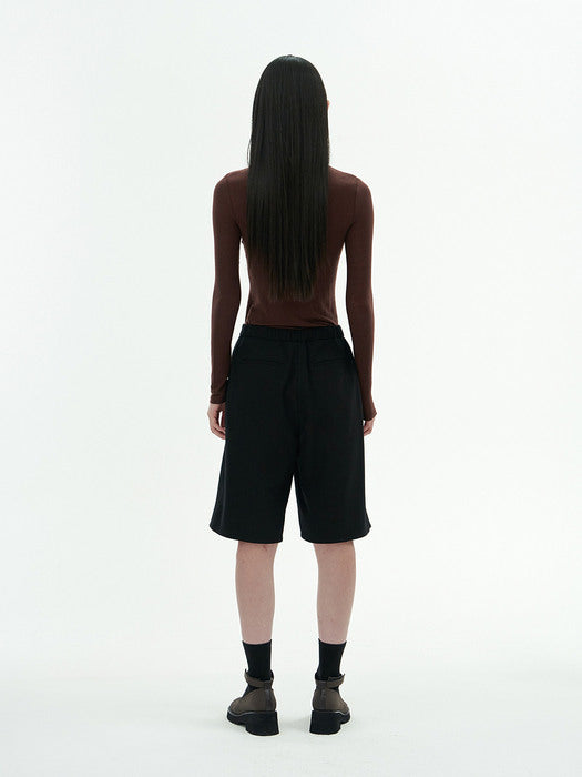 [amomento] PADDED GARCONNE SHORTS