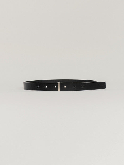 Moia leather belt (black)