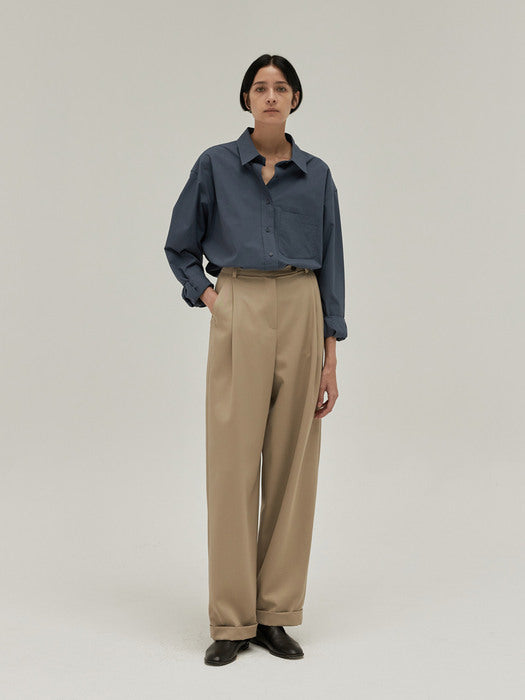 box shirt (toy blue)
