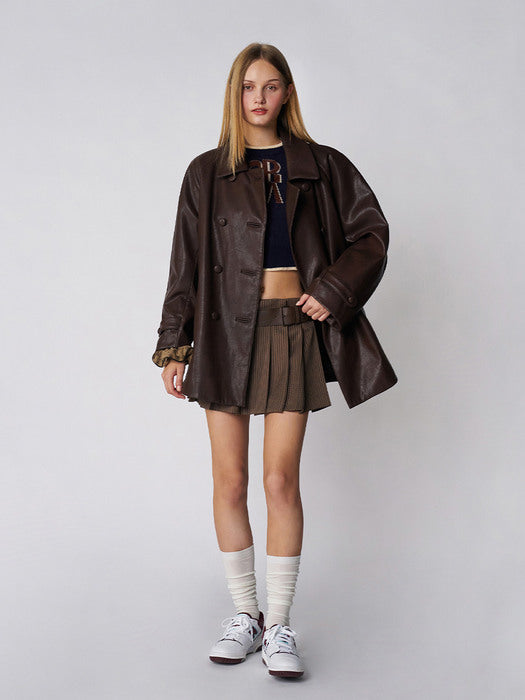 [grove] 22F/W Perse Coat