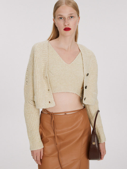 [recto] RECYCLED ORGANIC BRA TOP, LIGHT BEIGE