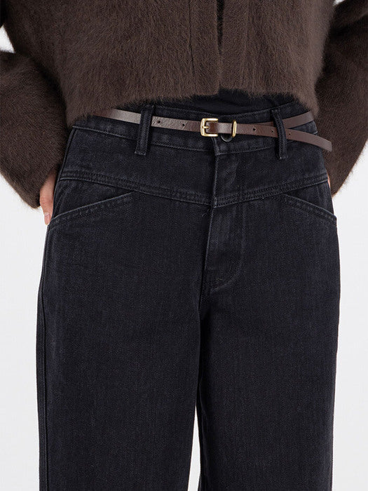 [EXCLUSIVE] yoke denim (black)