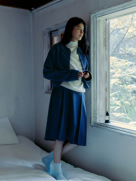 [EXCLUSIVE] neat pleats skirt (2colors)