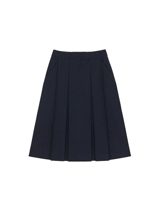 [EXCLUSIVE] neat pleats skirt (2colors)