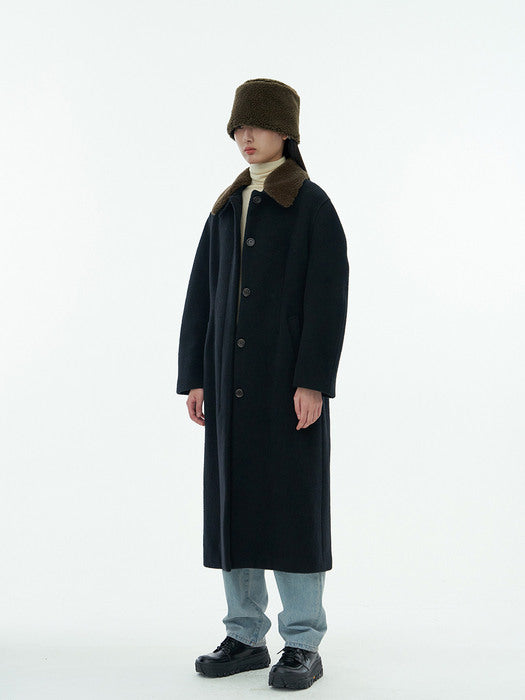 [amomento] REVERSIBLE BUCKET HAT (2COLORS)