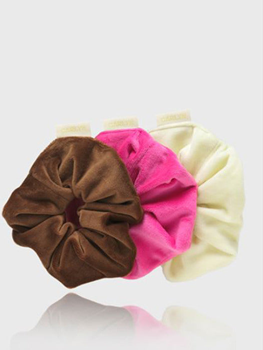 Soft Velvet Shoulder Bag + Velvet Scrunchie 3 colors_H72304010+J72301010