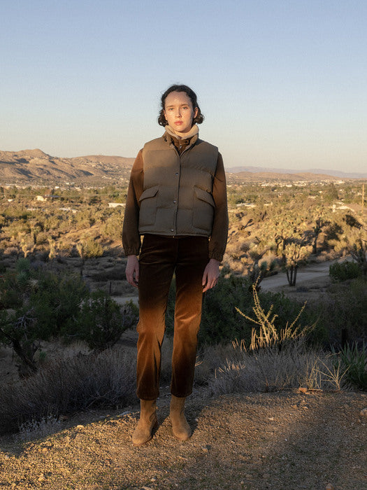 Jason cotton blouson (Brown)