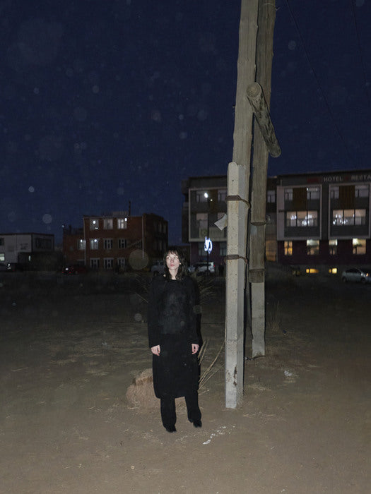 [moia] 2way knit dress (black)