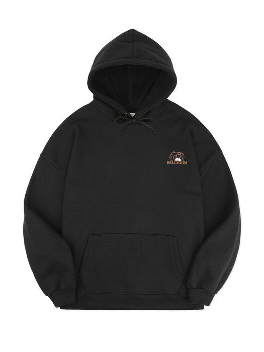 [ambler] Punch Over fit Hoodie BMM211 (black)