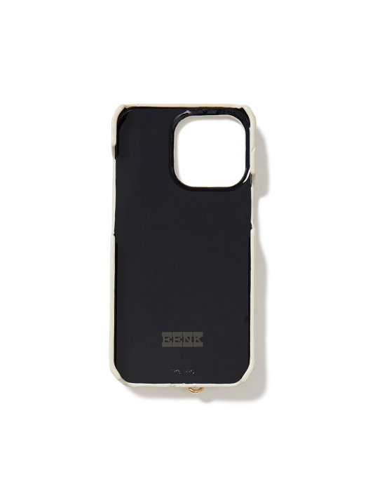 Eenk Phone Case with Leather Strap Ivory
