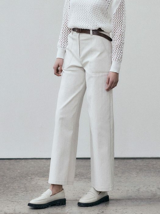 [loeuvre] Wide Pocket Pants SW3SL136-01