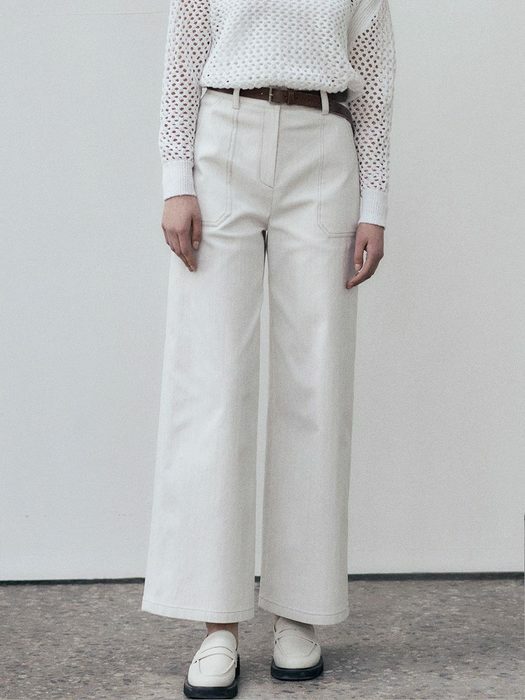 [loeuvre] Wide Pocket Pants SW3SL136-01