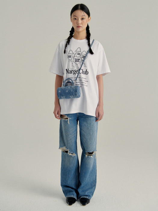 LOG BAG_denim