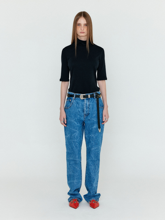 Eenk Wenim Classic Denim Pants - Denim Blue