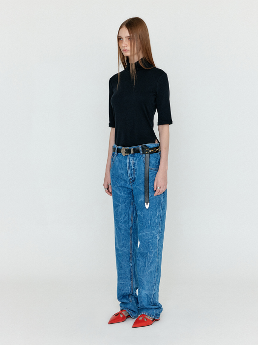 Eenk Wenim Classic Denim Pants - Denim Blue