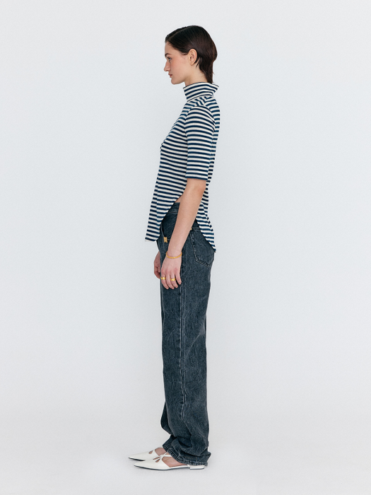 [EENK] Wenim Classic Denim Pants - Grey