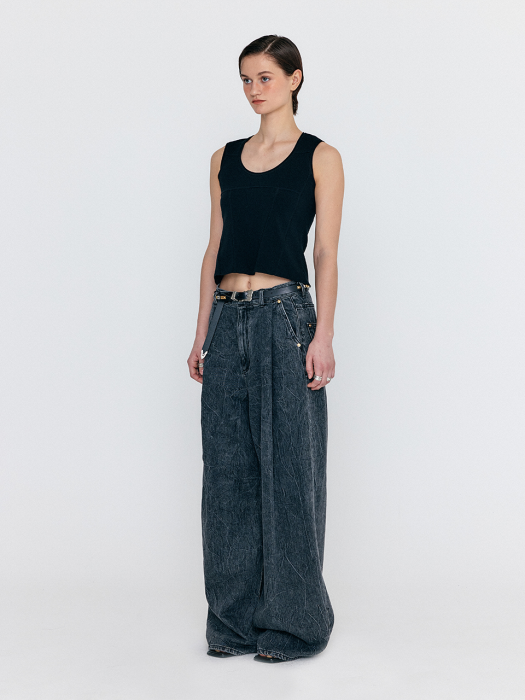 Eenk Wiki Knit Top - Black