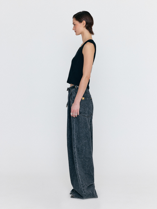 Eenk Wiki Knit Top - Black
