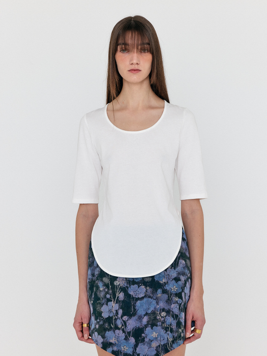 Eenk Wouo Open-Back T-shirt - White