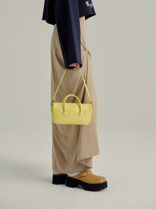 ZIPPER SMALL_lemon crinkle