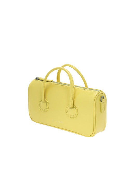 ZIPPER SMALL_lemon crinkle