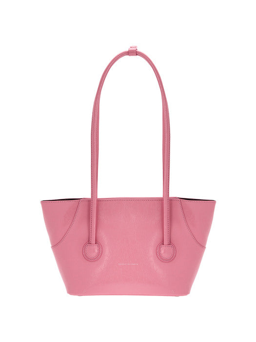 BOAT SHOPPER MEDIUM_candy pink crinkle