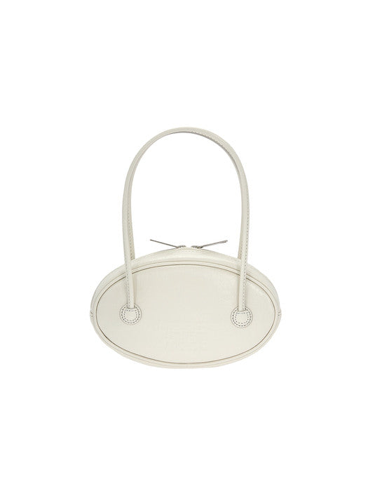 EGG BAG (LEATHER)_vanilla crinkle