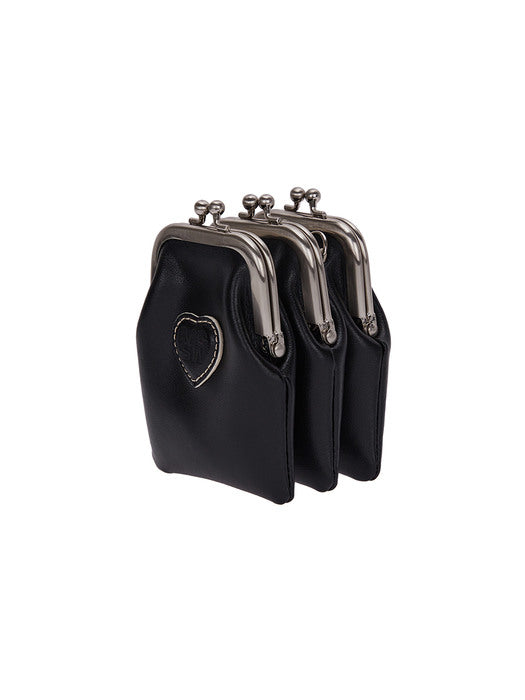 BOLITA TRIPLET MICRO_black plain