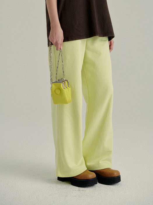 BOLITA TRIPLET MINI_lime green plain