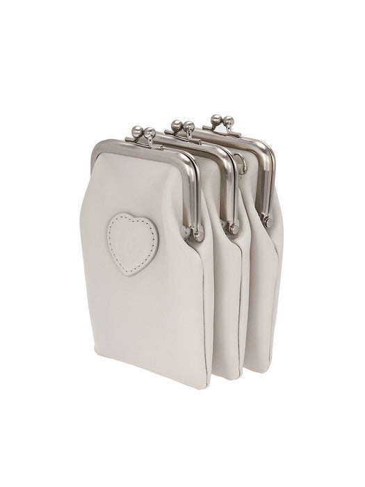 BOLITA TRIPLET MINI_ivory plain