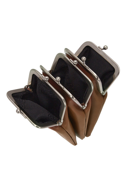 BOLITA TRIPLET MINI_brown plain