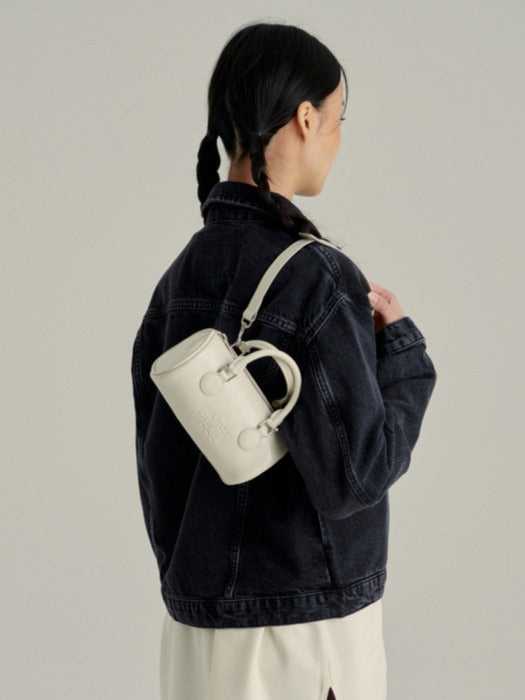 LOG BAG_vanilla crinkle