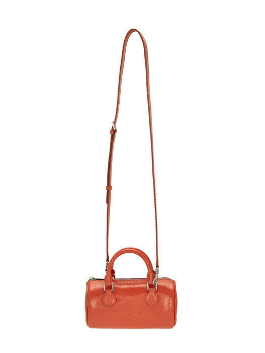 LOG BAG_tangerine crinkle