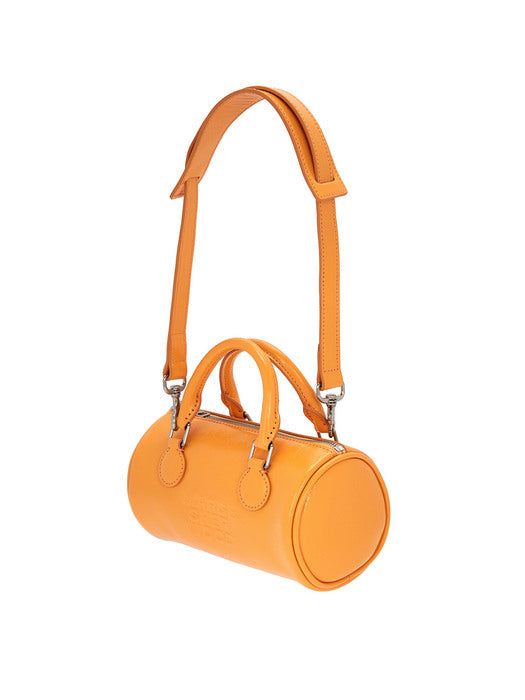 LOG BAG_apricot crinkle