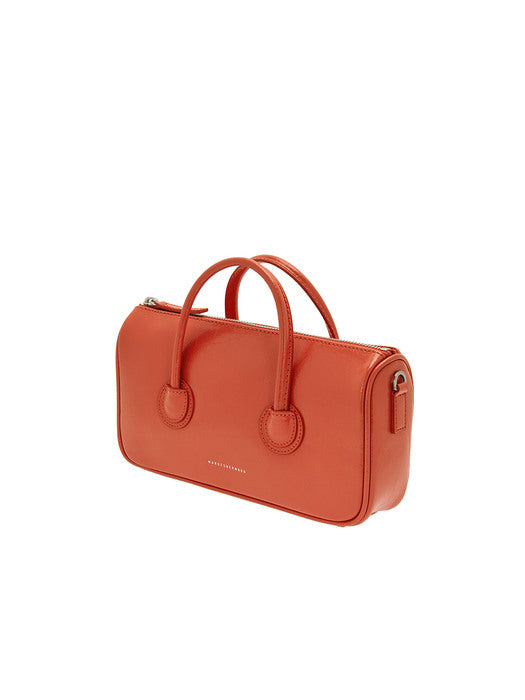 ZIPPER SMALL_tangerine crinkle