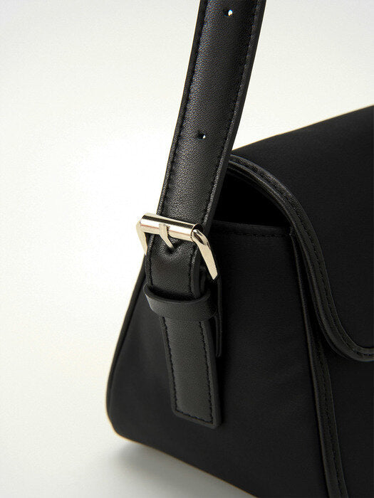 Facade Pattern Small Marron Bag black