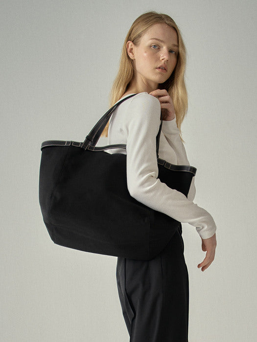 Facade Pattern Celery Bag black